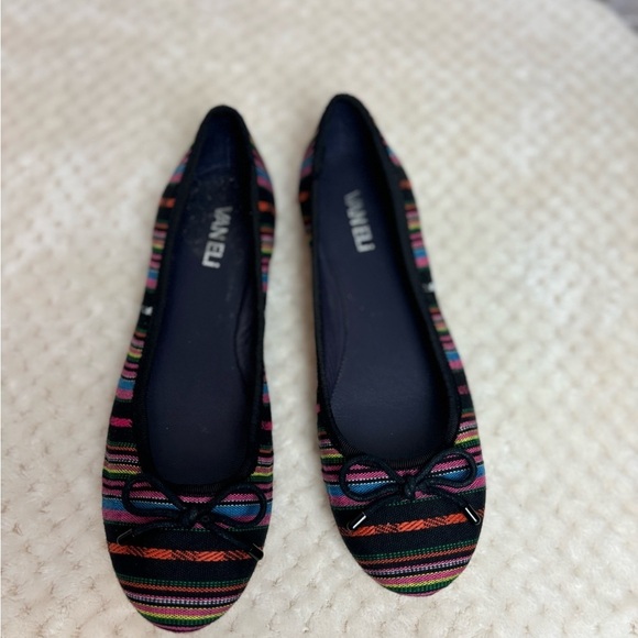 Vaneli “Barr” Multicolored Striped Flats, Women’s 6.5 - Picture 2 of 12